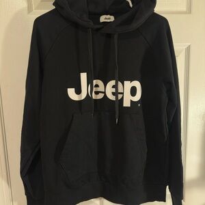 Jeep Black Men's Hoodie